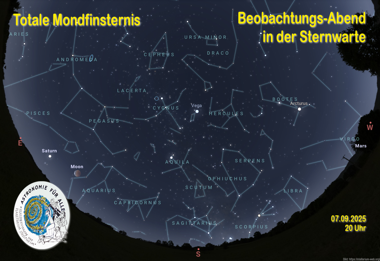 Totale Mondfinsternis 2025